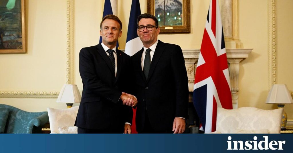 Συνάντηση Μπέρναμ-Μακρόν:  Στο επίκεντρο οι σχέσεις ΕΕ και Βρετανίας και το μεταναστευτικό