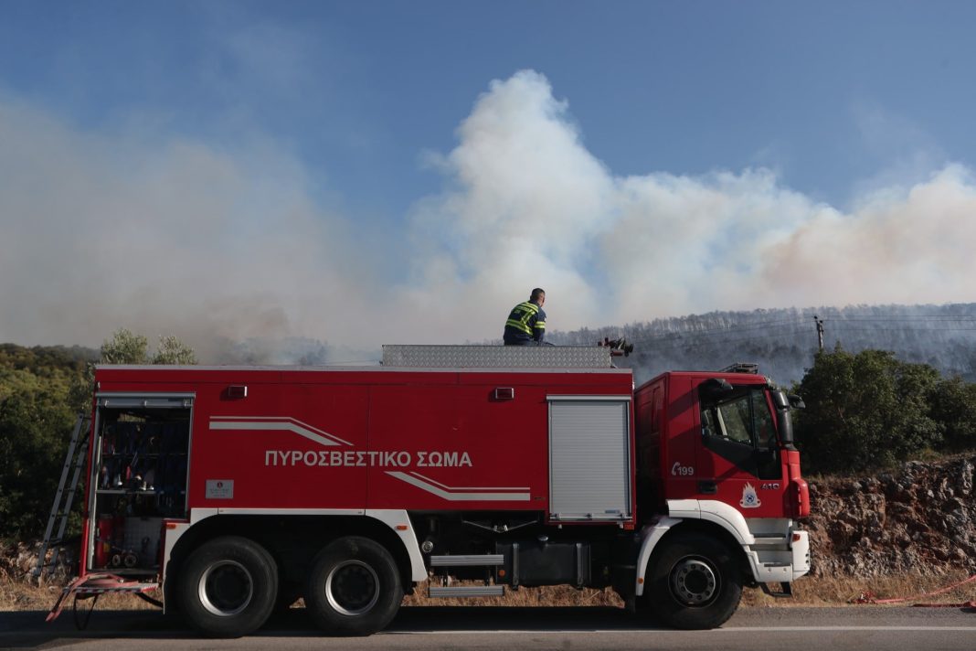 Πυροσβεστική: Συλλήψεις για πυρκαγιές σε Πάρο, Τρίκαλα, Χαλκιδική, Ρόδο
