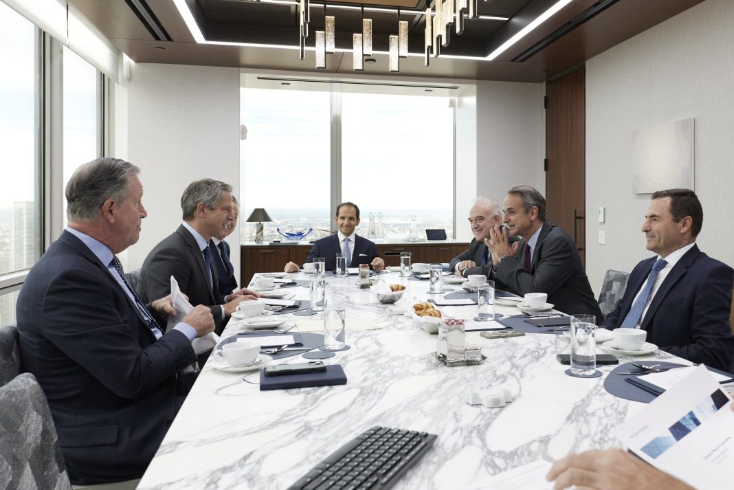 Μητσοτάκης στη Morgan Stanley: Στο επίκεντρο οικονομία και ενέργεια