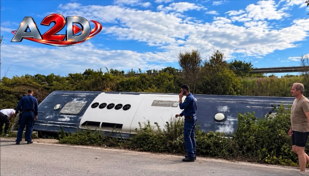 Άρτα: Τροχαίο με λεωφορείο του Πολεμικού Ναυτικού – 13 τραυματίες