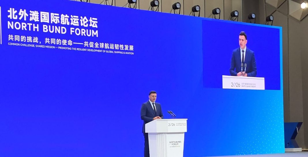 Β. Κικίλιας στο North Bund Forum: «Οι μεγάλες προκλήσεις της ναυτιλίας αντιμετωπίζονται μόνο με διεθνή συνεργασία»