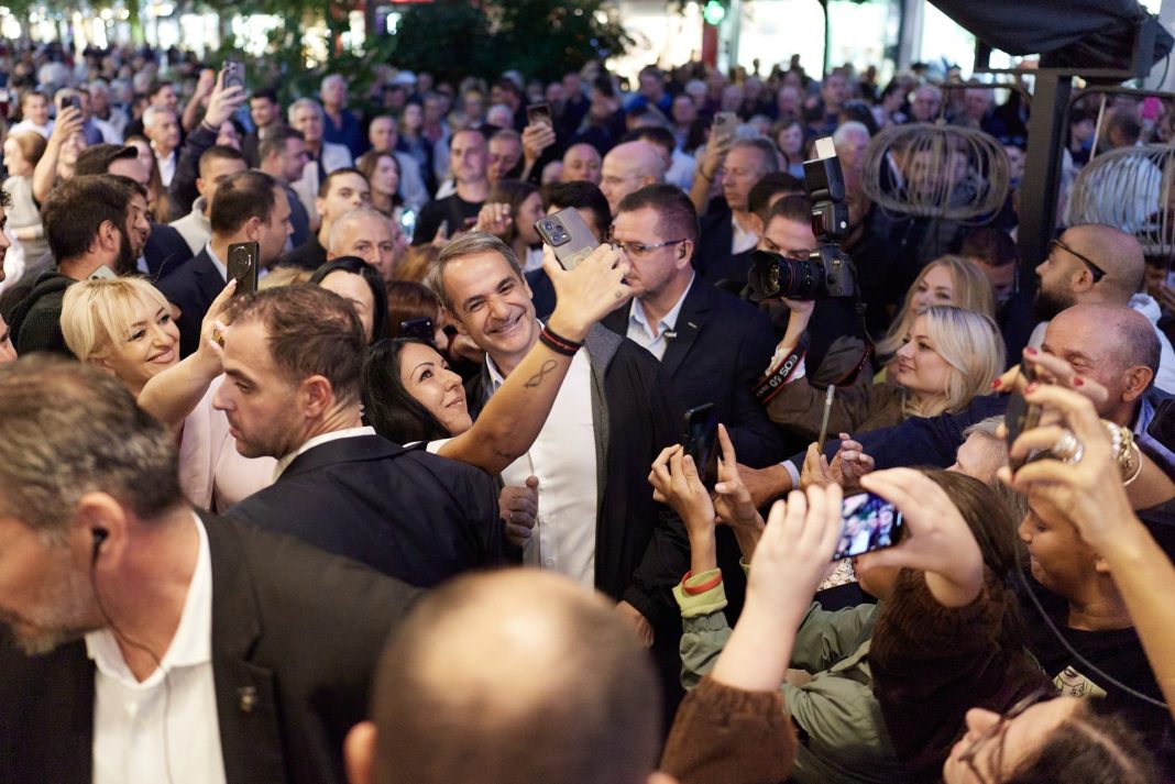 Κατερίνη – Κυρ. Μητσοτάκης: Θέλουμε να γίνει ο συλλογικός πλούτος ατομική ευημερία