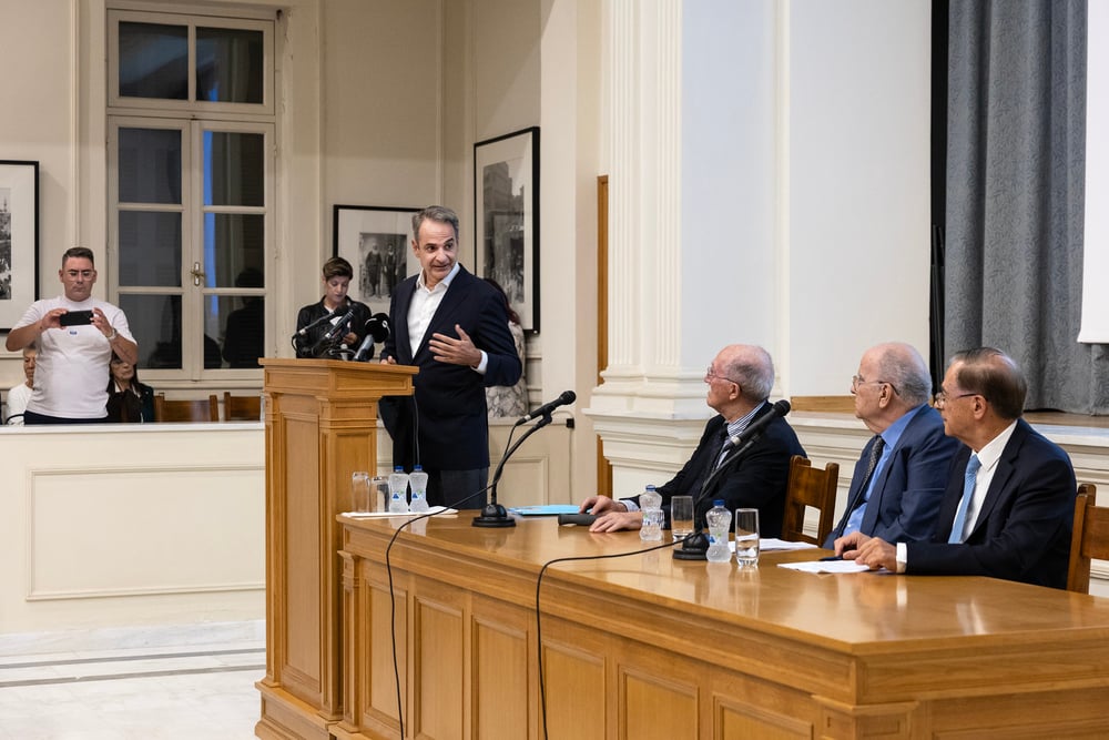 Κυριάκος Μητσοτάκης για Μίνω Ζομπανάκη: «Άφησε τη σφραγίδα του στην παγκόσμια οικονομία»