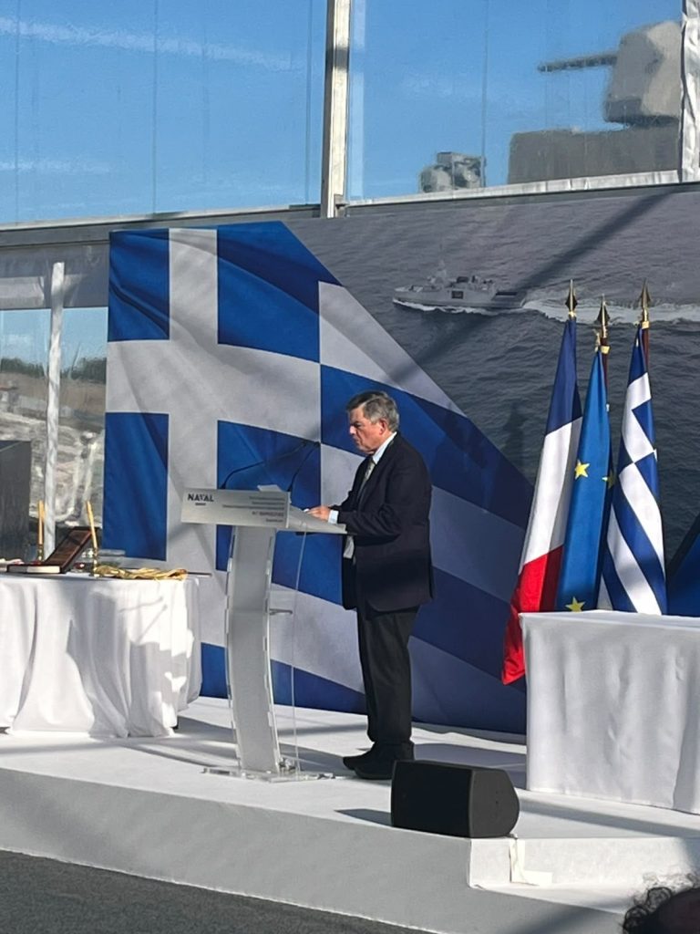 Αθ. Μαρτίνος: Είμαστε υπερήφανοι ως Έλληνες που το Πολεμικό Ναυτικό απέκτησε τέσσερις καινούργιες φρεγάτες