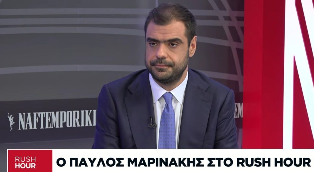 Π. Μαρινάκης στο Naftemporiki TV: Το καλώδιο θα προχωρήσει με βάση τον προγραμματισμό – Δεν θα ζητηθεί καμία άδεια από άλλο κράτος