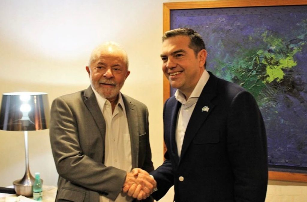 Αλ. Τσίπρας: «Ο Λούλα έχει αποδείξει ότι η Αριστερά μπορεί να αλλάξει τη ζωή των ανθρώπων»